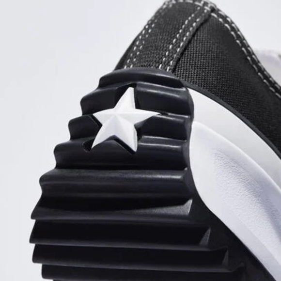 CONVERSE Chuck Taylor Canvas Run Star Hike Platform Low Top Black Women's 7 - Picture 7 of 16